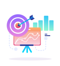 icon-target-chart-report